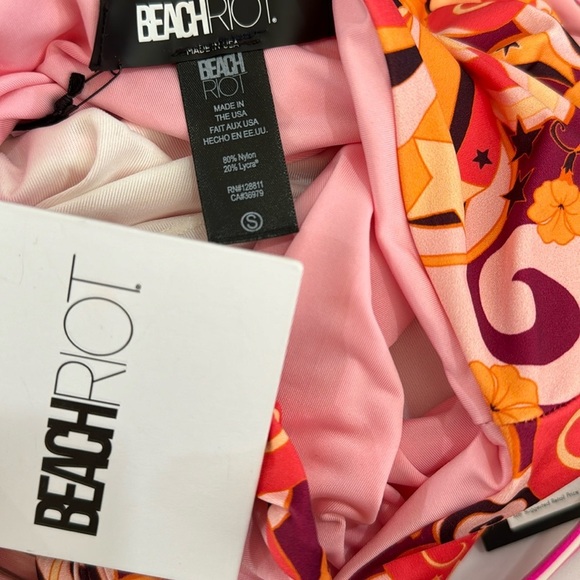 Beach Riot Kirsten One Piece Swimsuit in Starbright Swirl NWT - Picture 4 of 5